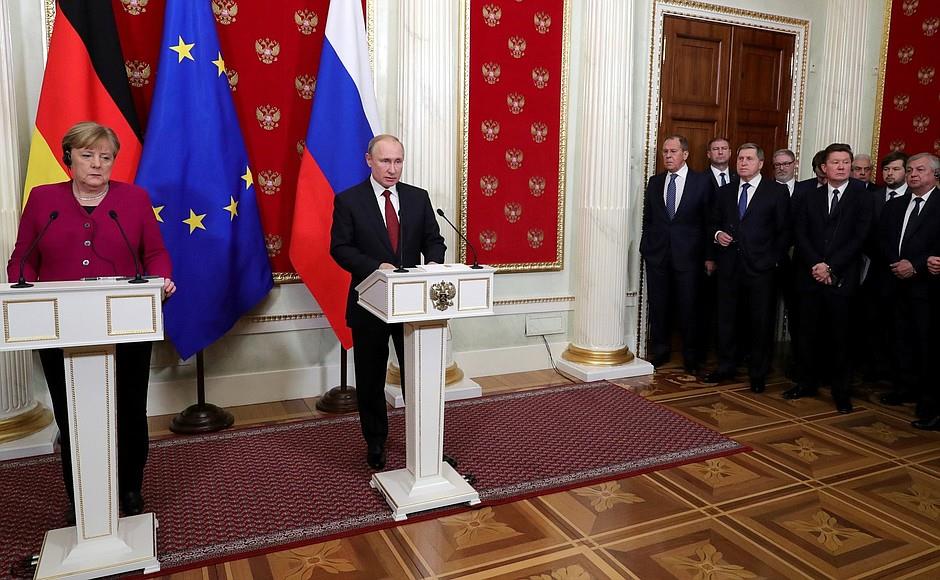 Nga - Đức đạt tiếng nói chung trong nhiều vấn đề quốc tế